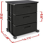 Fabric Dresser Drawer Organizer Unit