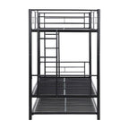 Twin Size Metal Bunk Bed with trundle,Twin Trundle Bed