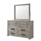Perrine Gray Platform Bed