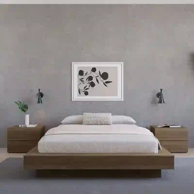 Cadre de lit plateforme Marconi