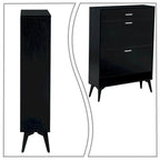 Minimalist Design Wooden Shoe Storage Cabinet, For Entrance Hallway Use