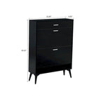 Minimalist Design Wooden Shoe Storage Cabinet, For Entrance Hallway Use