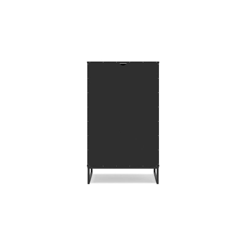 Signature Design by Ashley Socalle Black Chest of Drawers