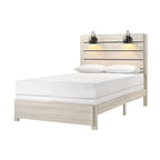 Ensemble de chambre Edyth 5 pièces avec panneaux LED blancs