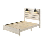 Ensemble de chambre Edyth 5 pièces avec panneaux LED blancs
