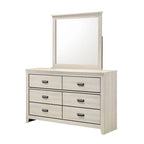 Ensemble de chambre Edyth 5 pièces avec panneaux LED blancs