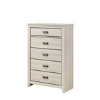 Ensemble de chambre Edyth 5 pièces avec panneaux LED blancs