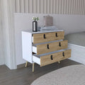 Huna 3-Drawer Dresser 31.5 Wide