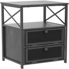 Table de chevet moderne avec espace de rangement