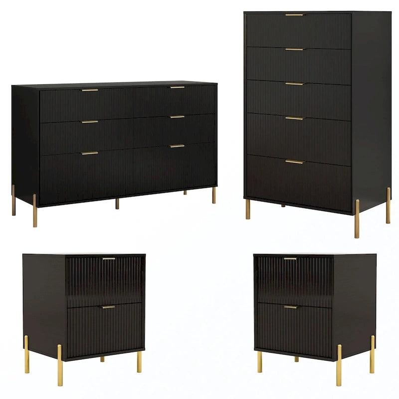4 Piece Bedroom Set