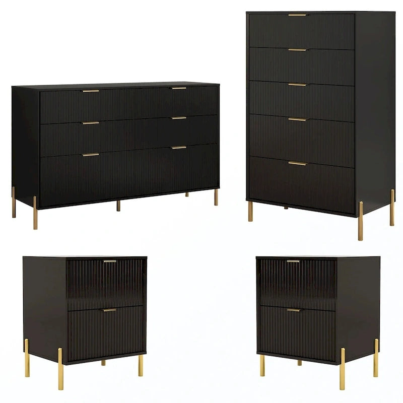 4 Piece Bedroom Set