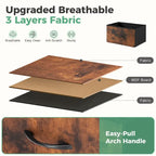 7 Storage Spaces, Assembled Wardrobe Lockers, Bedroom Furniture Lockers