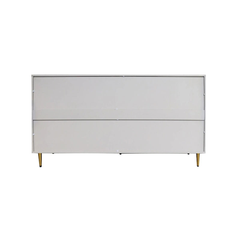 Meuble de rangement moderne en bois à 4 portes pour salon