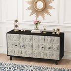 59.84 4 Doors Vintage Sideboard ,Freestanding Sideboard
