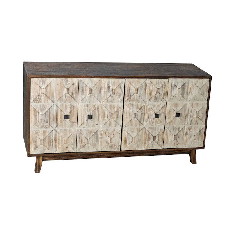 59.84 4 Doors Vintage Sideboard ,Freestanding Sideboard