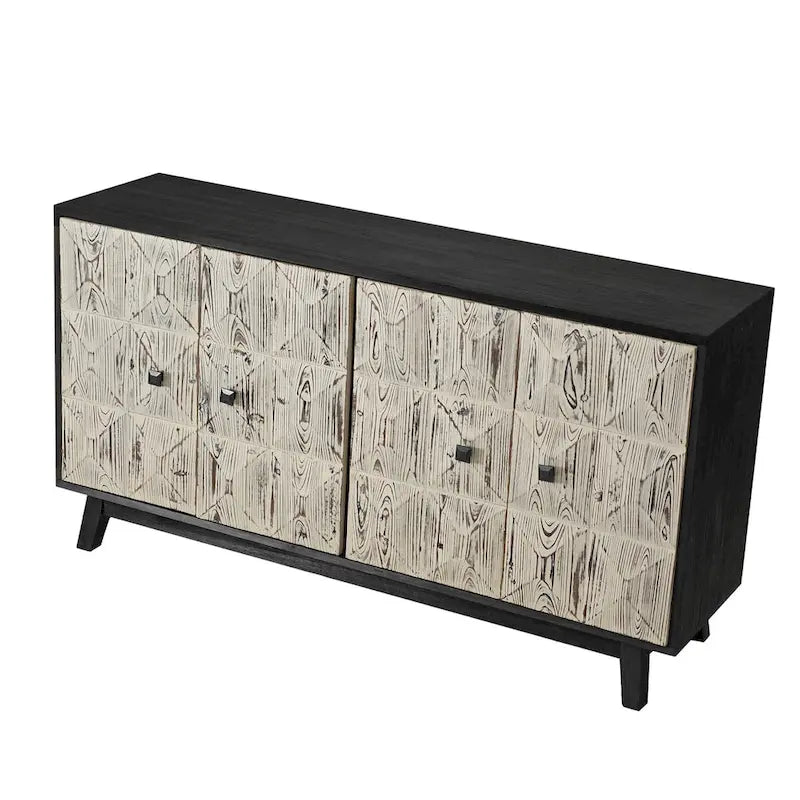 59.84 4 Doors Vintage Sideboard ,Freestanding Sideboard