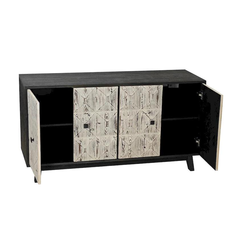 59.84 4 Doors Vintage Sideboard ,Freestanding Sideboard