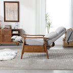 Fauteuil à accoudoirs en bois