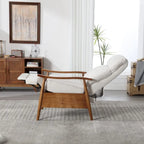 Fauteuil à accoudoirs en bois