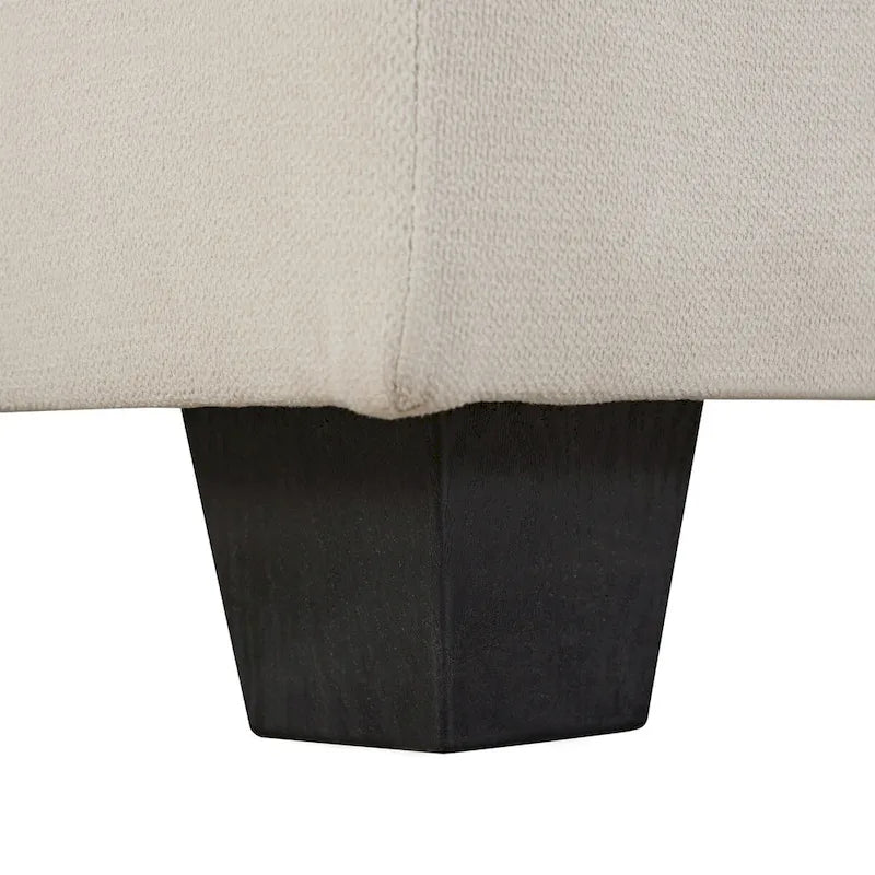 Canapé d'angle modulable moderne en U, convertible avec méridienne réversible pour salon, siège de rangement, 6 pièces