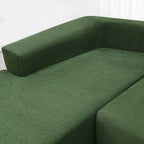 Modular Sectional Sofa Set, Modern Minimalist Style Upholstered Couch Sofa
