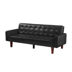 Canapé-lit, Canapé-lit Futon, Canapé-lit Futon en similicuir, Canapé-lit 2 places pour salon, Chambre d'amis