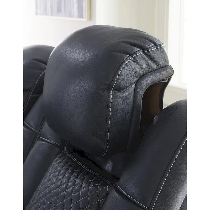 Signature Design by Ashley Fyne-Dyme Power Reclining Sofa - 85 W x 43 D x 43 H