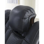 Signature Design by Ashley Fyne-Dyme Power Reclining Sofa - 85 W x 43 D x 43 H