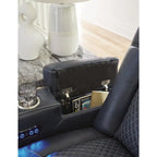 Signature Design by Ashley Fyne-Dyme Power Reclining Sofa - 85 W x 43 D x 43 H