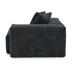 Oversized Corduroy Fabrics Sectional Sofa Set