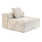 Oversized Corduroy Fabrics Sectional Sofa Set