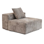 Oversized Corduroy Fabrics Sectional Sofa Set