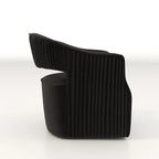 SEYNAR Modern Glam Velvet 360 Degree Swivel Open-Back Accent Armchair Set of 2