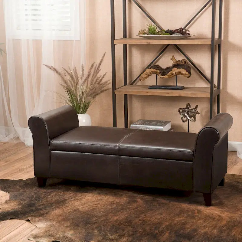 Modern Storage Bench for Bedside Living Room and Entryway