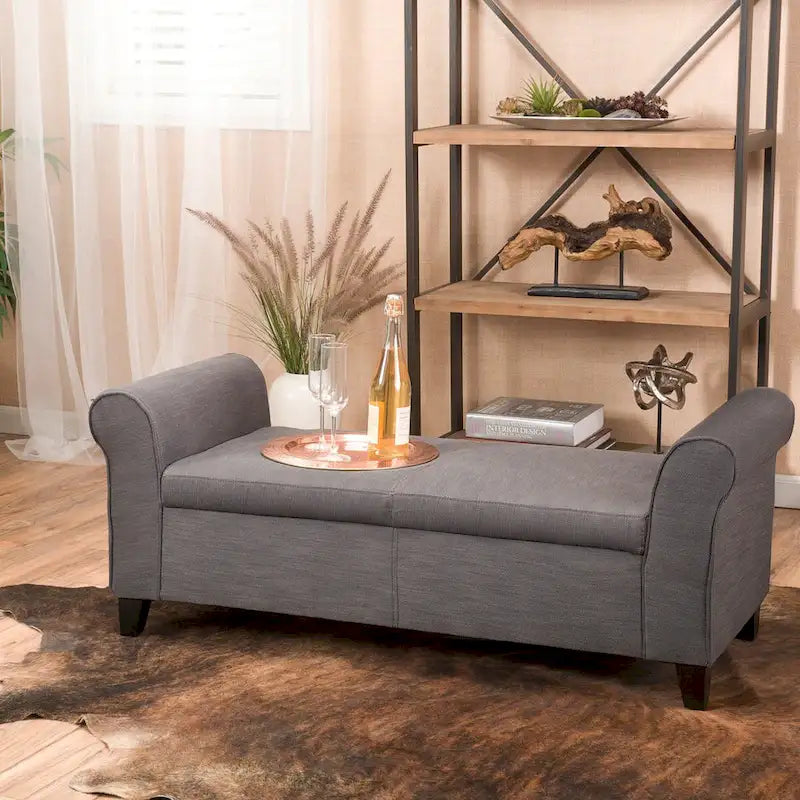 Modern Storage Bench for Bedside Living Room and Entryway