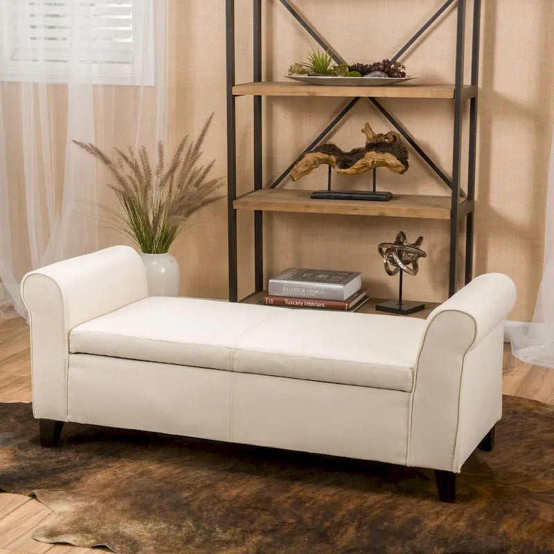 Modern Storage Bench for Bedside Living Room and Entryway