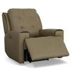 Fauteuil inclinable électrique Iris avec appuie-tête électrique par Flexsteel