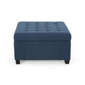 Banc ottoman de rangement capitonné