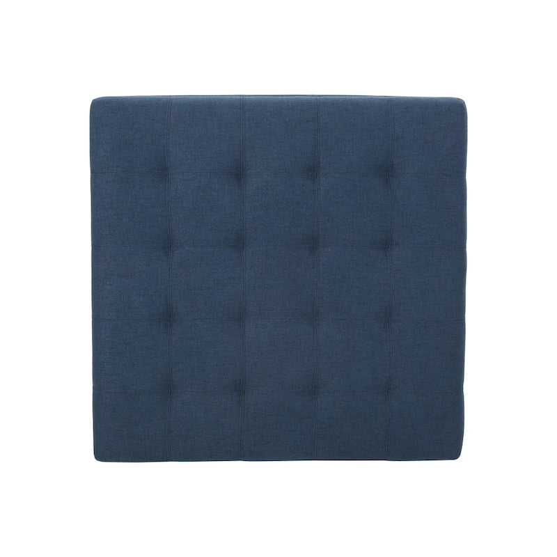 Banc ottoman de rangement capitonné