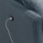 Causeuse 2 places, port de charge USB