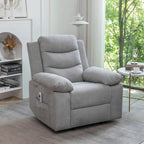Fauteuil relax électrique avec chauffage d'assise et fonction de massage réglable
