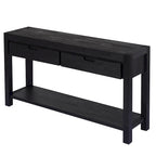 Console avec 2 tiroirs et 1 étagère