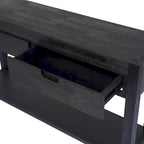 Console avec 2 tiroirs et 1 étagère