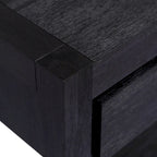 Console avec 2 tiroirs et 1 étagère