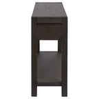 Console avec 2 tiroirs et 1 étagère