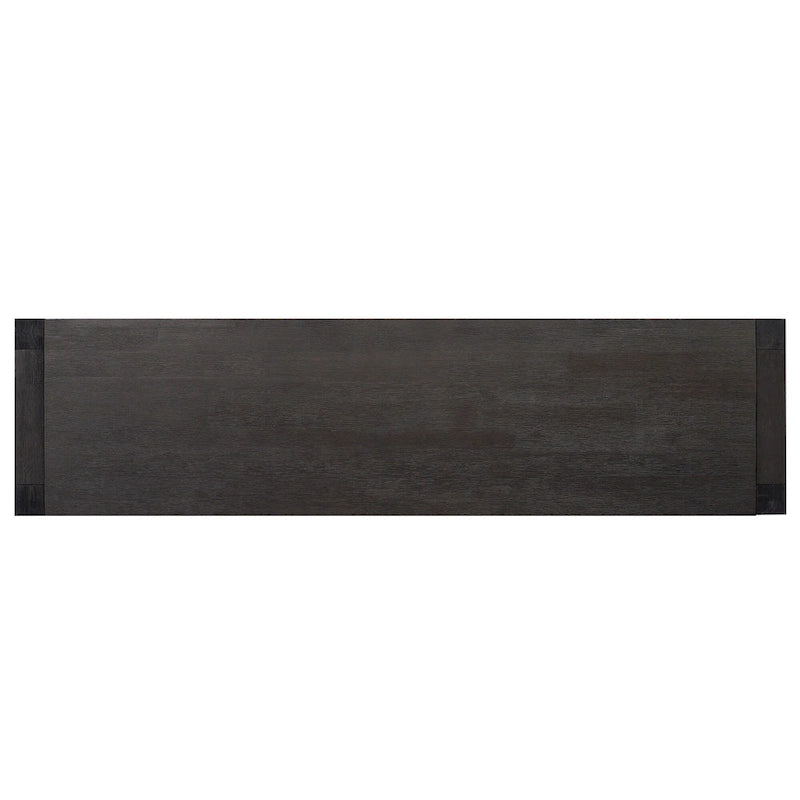 Console avec 2 tiroirs et 1 étagère