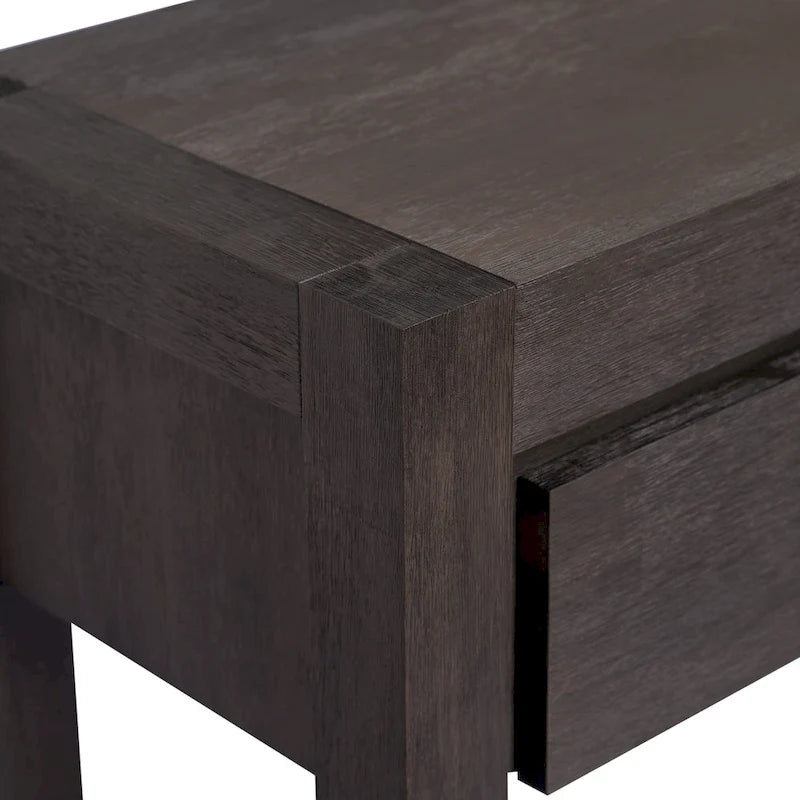 Console avec 2 tiroirs et 1 étagère