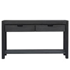Console avec 2 tiroirs et 1 étagère