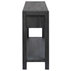 Console avec 2 tiroirs et 1 étagère