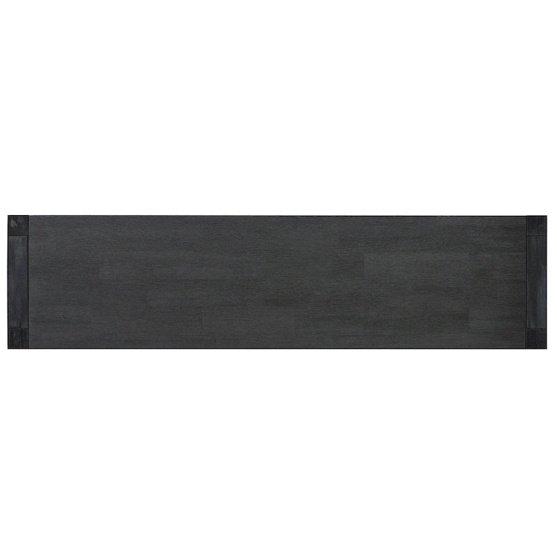 Console avec 2 tiroirs et 1 étagère